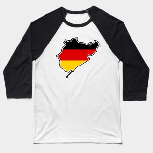 Nürburgring - Nordschleife [flag] Baseball T-Shirt